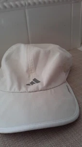Adidas Aeroready Cap Superlite Adjustable White Golf Tennis Hat Pre-owned - Imagen 1 de 6
