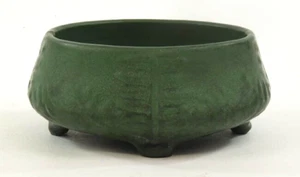 Weller Pottery Bedford Matt Arts & Crafts Footed Bowl - Picture 1 of 7