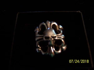 Men's Stainless Steel Massive Skull Ring Size 12 - Picture 1 of 2
