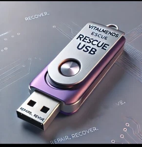Vitalmends Rescue USB: Beleben, reparieren, wiederherstellen Sie Ihren alten PC - Bild 1 von 1