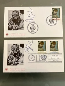 First Day Issue Envelope signed by Alexander Rutsch x2 - Picture 1 of 3
