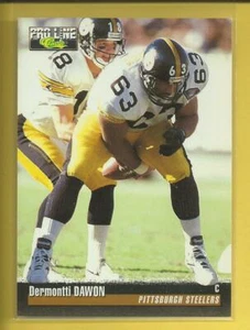 Dermontti Dawson 1995 Clásica Pro Line Nombre Tarjeta de Error Pittsburgh Steelers Cortacésped - Imagen 1 de 2