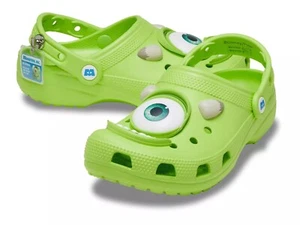 Disney Crocs Monsters Inc. Mike Wazowski Clogs Men 5 Women 7 New with Tags NWT - Picture 1 of 5