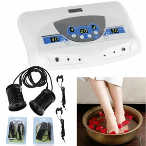 Professional Aluminium Alloy Ionic Detox Foot Bath Spa Chi Cleanse Machine - Picture 1 of 12