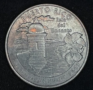 2009 D Puerto Rico Territory State Quarter. - Picture 1 of 2