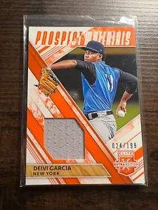 A82,590 - 2019 Elite Extra Edition Prospect Jersey Orange #9 Deivi Garcia/199 - Picture 1 of 1