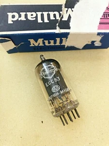 Mullard ECC83 12AX7 1957 getter quadrato nuovo con scatola testato su Avo CT160 - Foto 1 di 8