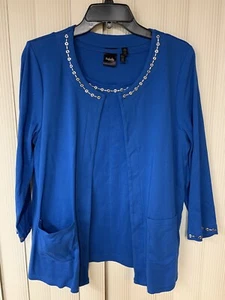 Rafaela 1 Damen Jacke & Tank Set, Wahlweise Royalblau, Gelb oder Orange, XL - Bild 1 von 11