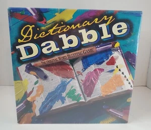 Dictionary Dabble Board Game -The Original Word Bluffing Game Vintage 1998 NEW - Picture 1 of 6