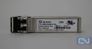 QLogic FTLF8532P4BCV-QL 100m SFP28 32GBASE MMF DOM Duplex LC Transceiver - Picture 1 of 3
