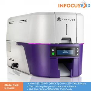 Brand New Entrust Sigma DS1 Single Sided Direct To Card ID Badge Printer - Picture 1 of 5