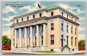 Postal Oficina de Correos de los Estados Unidos Dothan Alabama Lino - Imagen 1 de 2