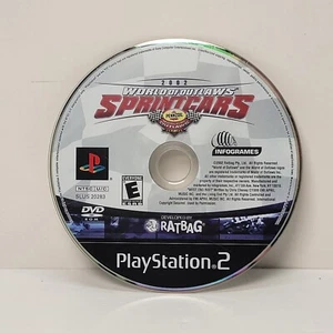 World of Outlaws: Sprint Cars 2002 (Sony PlayStation 2, 2002) Disc Only Tested - Picture 1 of 2