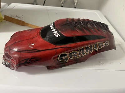 Red Traxxas Monster craniac Body 1/10 - Image 1 of 4