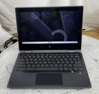 HP Chromebook x360 11 G3 EE 1A783UT-ABA Laptop Celeron N4020 4GB 2GB SEE NOTES - Image 1 of 4