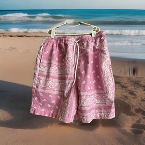 SHEIN Pink Swim Trunks Size XXL - Picture 1 of 6