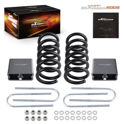 Complete Lowering Kit 3"/4" Drop for Dodge Durango 2WD 1998-2003 w/3" Axles - Image 1 of 4