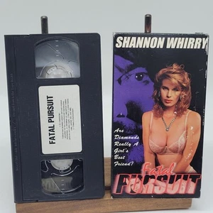 Very Rare Fatal Pursuit Shannon Whirry VHS VCR Tape - Imagen 1 de 5
