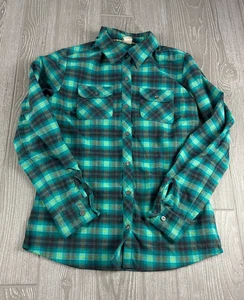 Camicia Marmotta donna piccola manica lunga tasche bottoni davanti quadri escursionismo - Foto 1 di 9