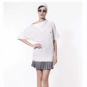 blusa collo cappuccio lacoste e caterina maladrino nuova con etichetta med - Foto 1 di 8