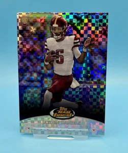 Topps Team Finest Jayden Daniels Check Board Rookie Card Washington Commander - Bild 1 von 2