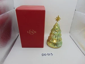 Lenox Christmas Holiday Radiant Light Glass Lit Tree Figurine In Box 6.6" Tall - Picture 1 of 8