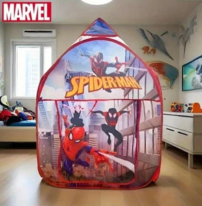 Marvel Spider-Man Kids Tent – Foldable Indoor/Outdoor Playhouse for Boys & Girls - Picture 1 of 4