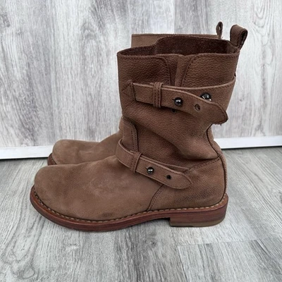 Rag And Bone Leather Moto Motorcycle Boots Womens 6 Western Minimalist Biker - Image 1 of 4