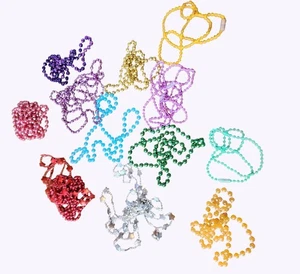 18 Multicolor Plastic Beaded Necklaces Party Supplies & Event Accessories - Picture 1 of 9