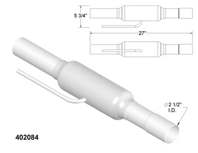 Catalytic Converter for 1991-1992 Oldsmobile Toronado - Image 1 of 2