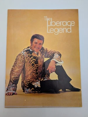 Programa de Conciertos Liberace “The Liberace Legend” De Colección - Mancha de Contraportada - 1970 Foto 1 de 4
