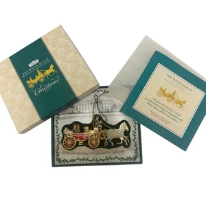 Vtg 2001 The White House Historical Association Christmas Ornament, Box & Insert - Picture 1 of 5