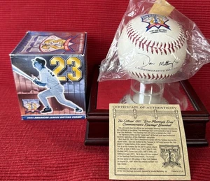 Béisbol Conmemorativo Don Mattingly Day Rawlings 31/08/97 con Certificado de Autenticidad y Caja y Sellado - Imagen 1 de 5