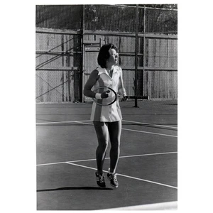 Foto stampa 1978 tennis Billie Jean King 7x9" AD3-9 - Foto 1 di 2