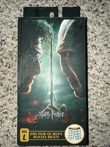 SWAG Harry Potter Heiligtümer des Todes Herren Größe L Neuheit Boxershorts Unterwäsche - Bild 1 von 2