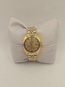 Vintage 70s RARE Omega Seamaster Automatic 28mm Gold Tone Women's Wristwatch - Picture 1 of 8