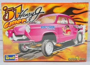 Revell Model King 85-2036, '51 Henry J Gasser kit modellino auto, 1/25 sigillato - Foto 1 di 6