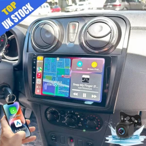 9" Android13 Car Radio Stereo SatNav Head Unit For Dacia Sandero Logan MK2 12-20 - Picture 1 of 15