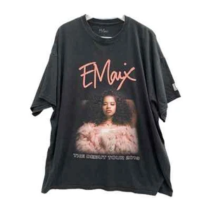 T-Shirt Ella Mai The Debut Tour 2019 Concerto Uomo Taglia 2XL Nera Grafica Te#Z56 - Foto 1 di 7