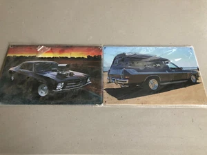 HOLDEN HQ Plus Sandman  Tin metal sign MAN CAVE Street Machine 2 TUFF Panel Van - Picture 1 of 3