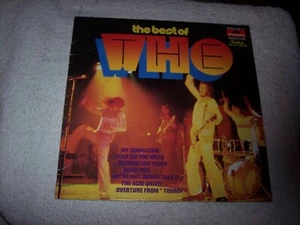 LP--THE BEST OF THE WHO  **NETHERLANDS ISSUE**   *NM VINYL*  #96 - Picture 1 of 8