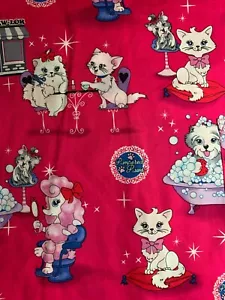 CHEROKEE SCRUB TOP SIZES: S, M, L, XL BEAUTY PAWLOR PET GROOMING NWT NURSE VET - Picture 1 of 13