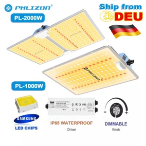 2000W Samsung LED Grow Light 3x3 ft lámpara vegetal de espectro completo flor vegetal interior - Imagen 1 de 45