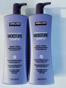 2 CHAMPÚ DE HUMEDAD KIRKLAND FÓRMULA DE SALÓN PROFESIONAL 33.8 FL OZ CADA UNO - Imagen 1 de 3