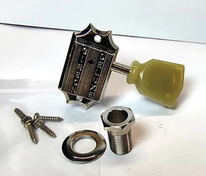 Gibson Deluxe Nickel Tuner, Tuning Machine, Bass Side, id-10 - Picture 1 of 4