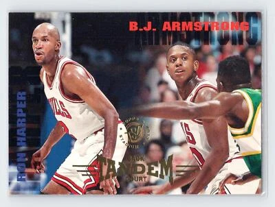 1994-95 Stadium Club #276 B.J. Armstrong / Ron Harper - Image 1 of 2