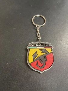 Portachiavi Abarth In Legno - Foto 1 di 3