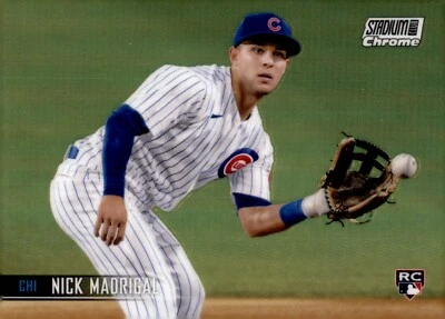 2021 Topps Stadium Club Chrome - Nick Madrigal #59 (RC) Refractor - Image 1 of 2