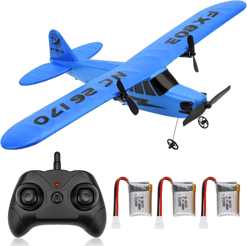 2.4GHz 2CH EPP Remote Control Airplane Rc Plane RTF Outdoor Jet Fighter 14+ Gift - Image 1 of 4