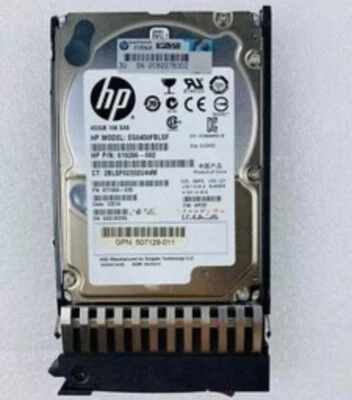 HP 581310-001 581284-B21 450GB 6G SAS 10K 2.5in DP ENT HDD - Bild 1 von 4